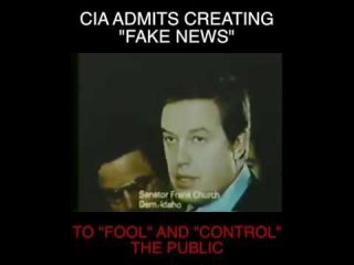 CIA Church Committee Fake News