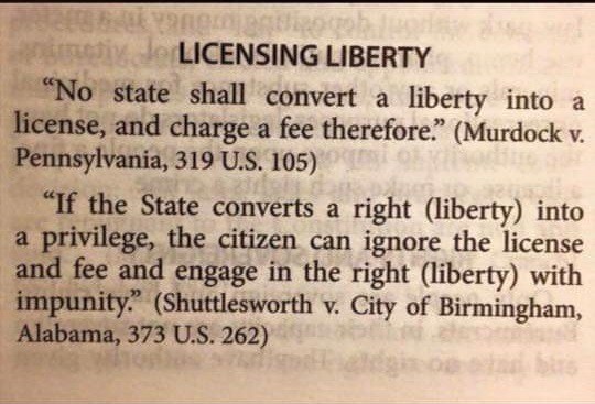 Licensing Liberty