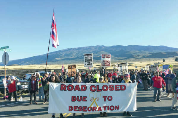 Mauna Kea Protesters TMT