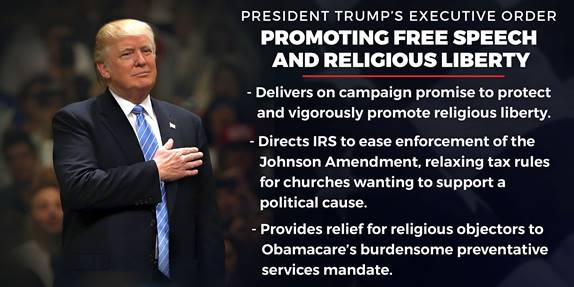 Trump Restore Religious speech